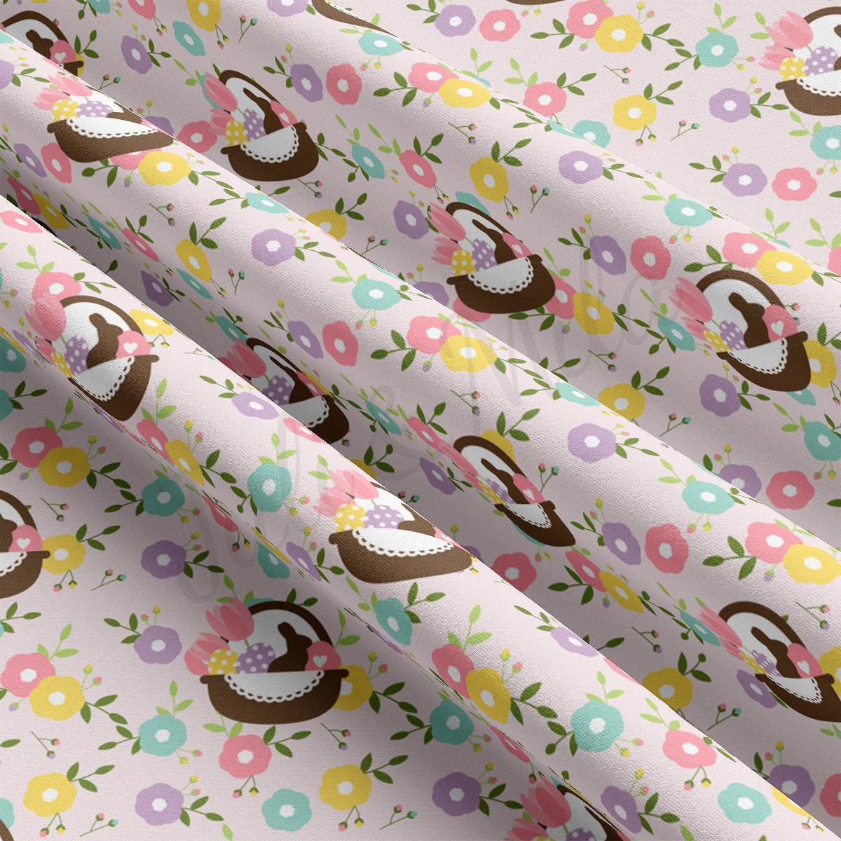 DBP Fabric Double Brushed Polyester Fabric DBP2383 Easter