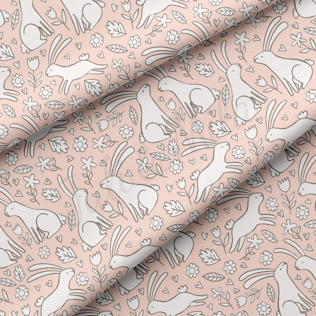 DBP Fabric Double Brushed Polyester DBP2386 Easter