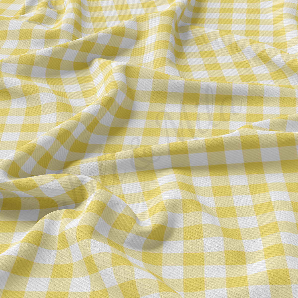 Rib Knit Fabric RBK2391 Gingham