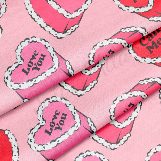 100% Cotton Fabric CTN2313 Valentine's Day