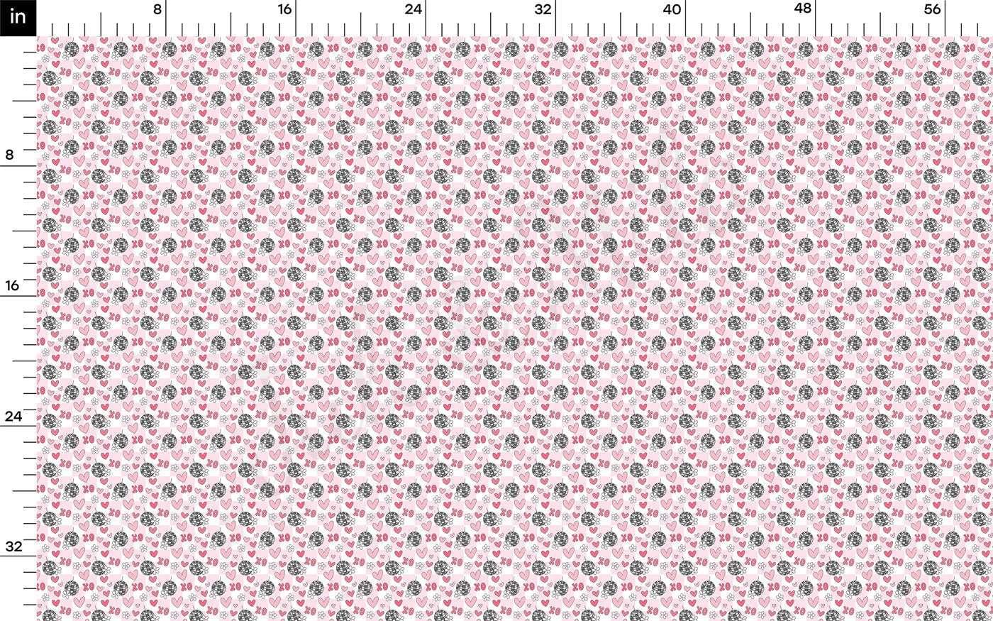 100% Cotton Fabric CTN2315 Valentine's Day