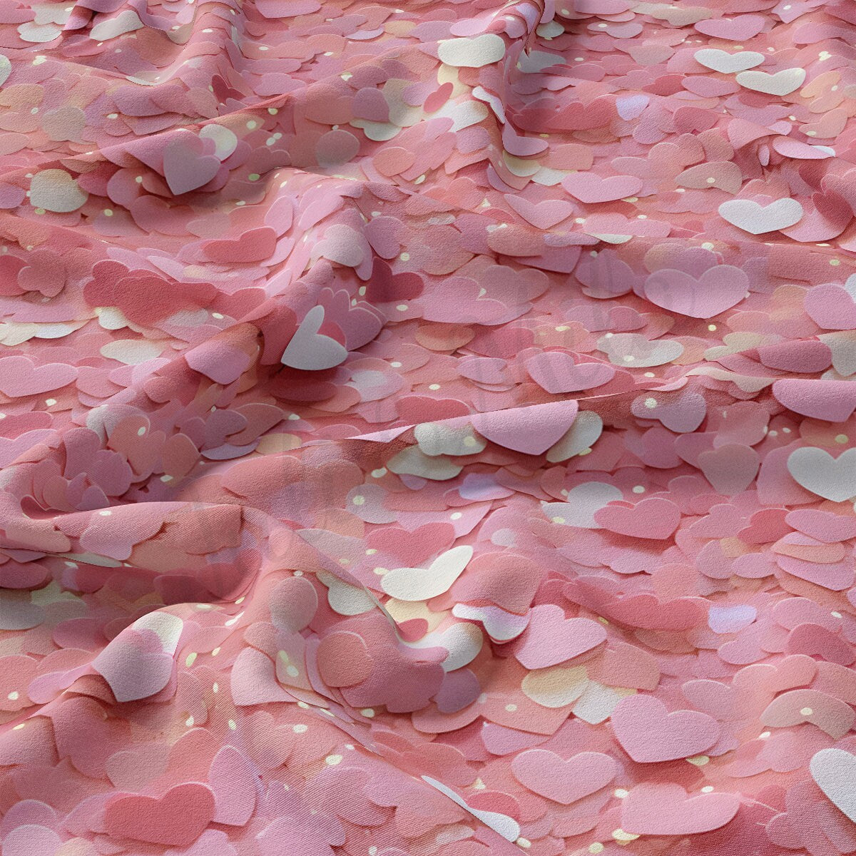 DBP Fabric Double Brushed Polyester DBP2314 Valentine's Day