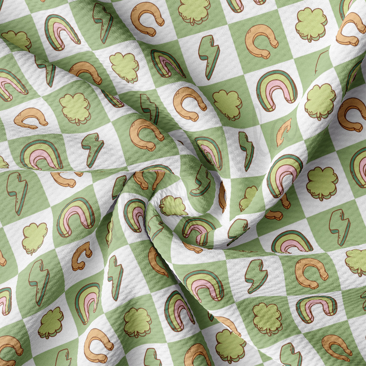 St. Patrick's Day Bullet Fabric AA2344