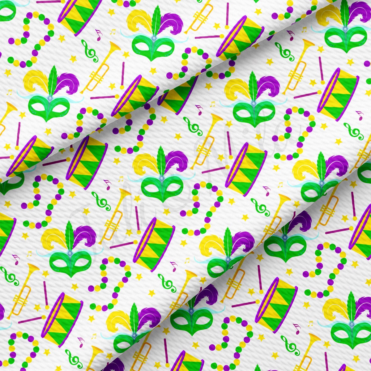 Mardi Gras Bullet Fabric AA2349