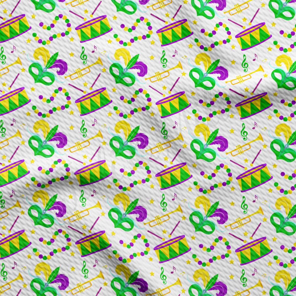 Mardi Gras Bullet Fabric AA2349