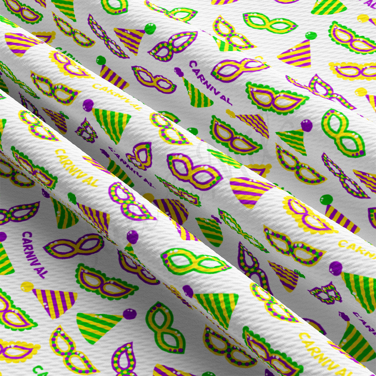 Mardi Gras Liverpool Bullet Textured Fabric  AA2356