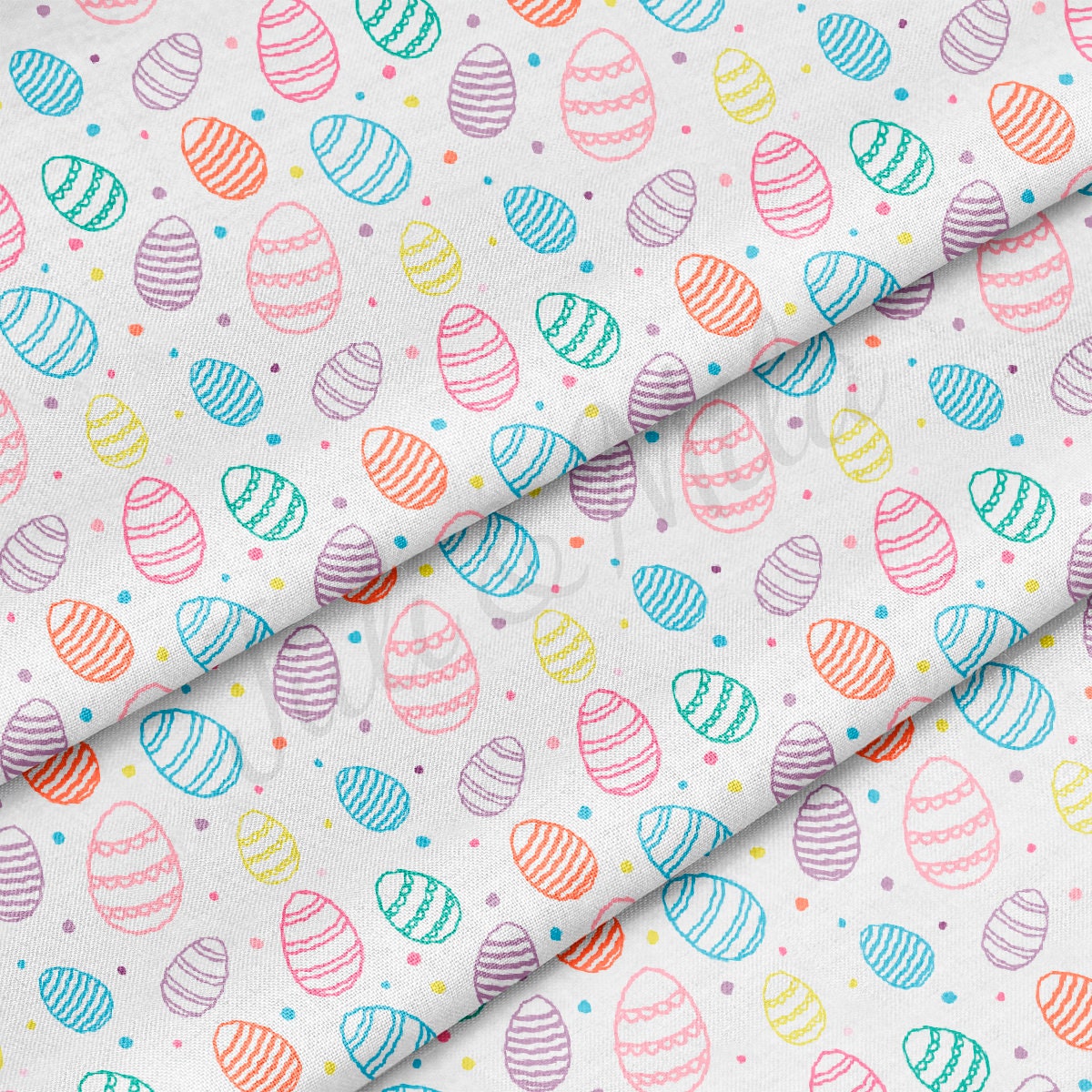 100% Cotton Fabric CTN2327 Easter