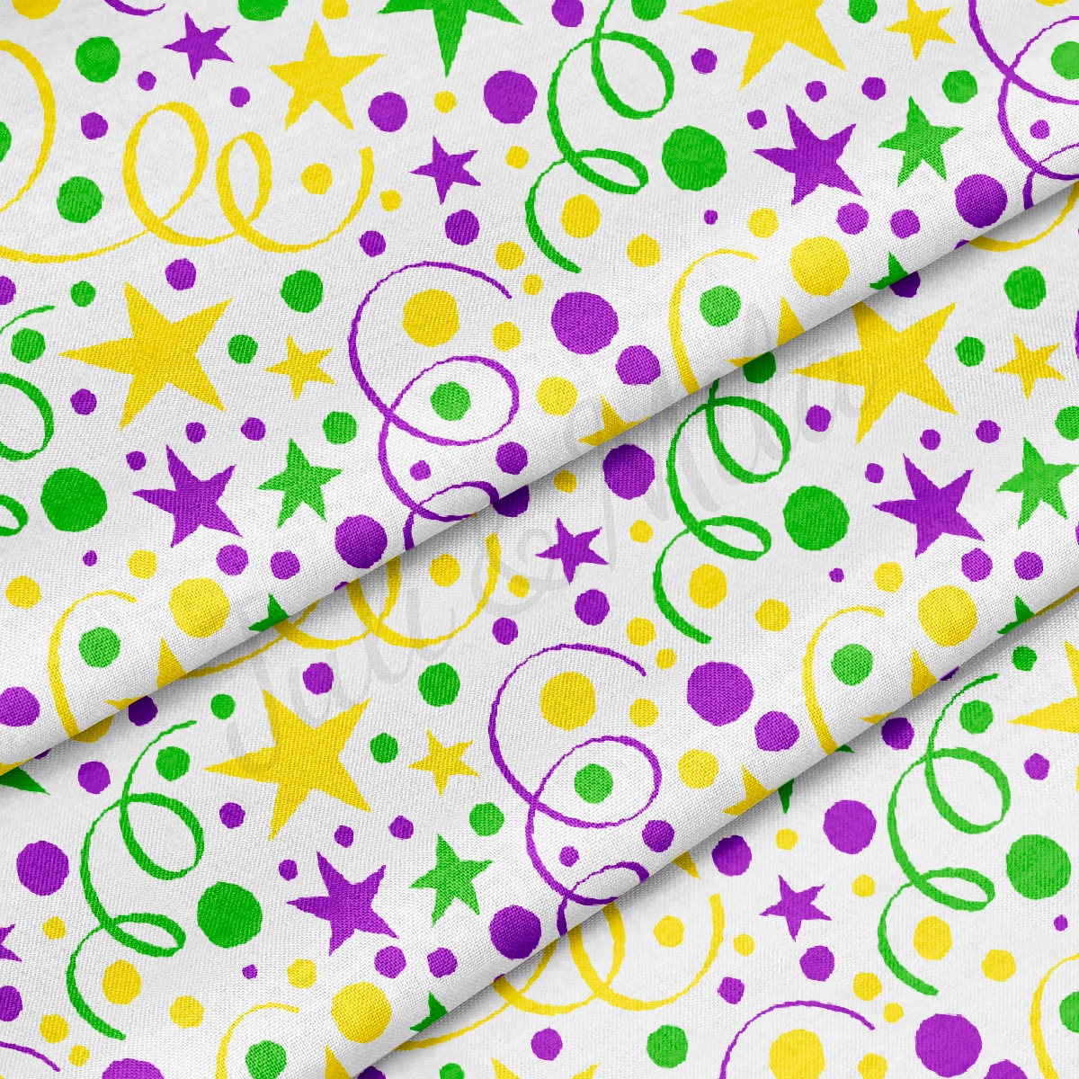 100% Cotton Fabric CTN2346 Mardi Gras