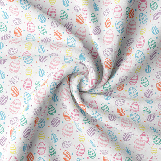 DBP Fabric Double Brushed Polyester DBP2327 Easter