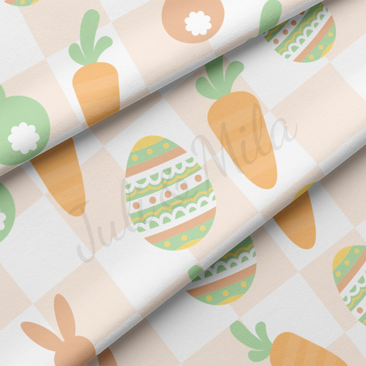 DBP Fabric Double Brushed Polyester DBP2333 Easter