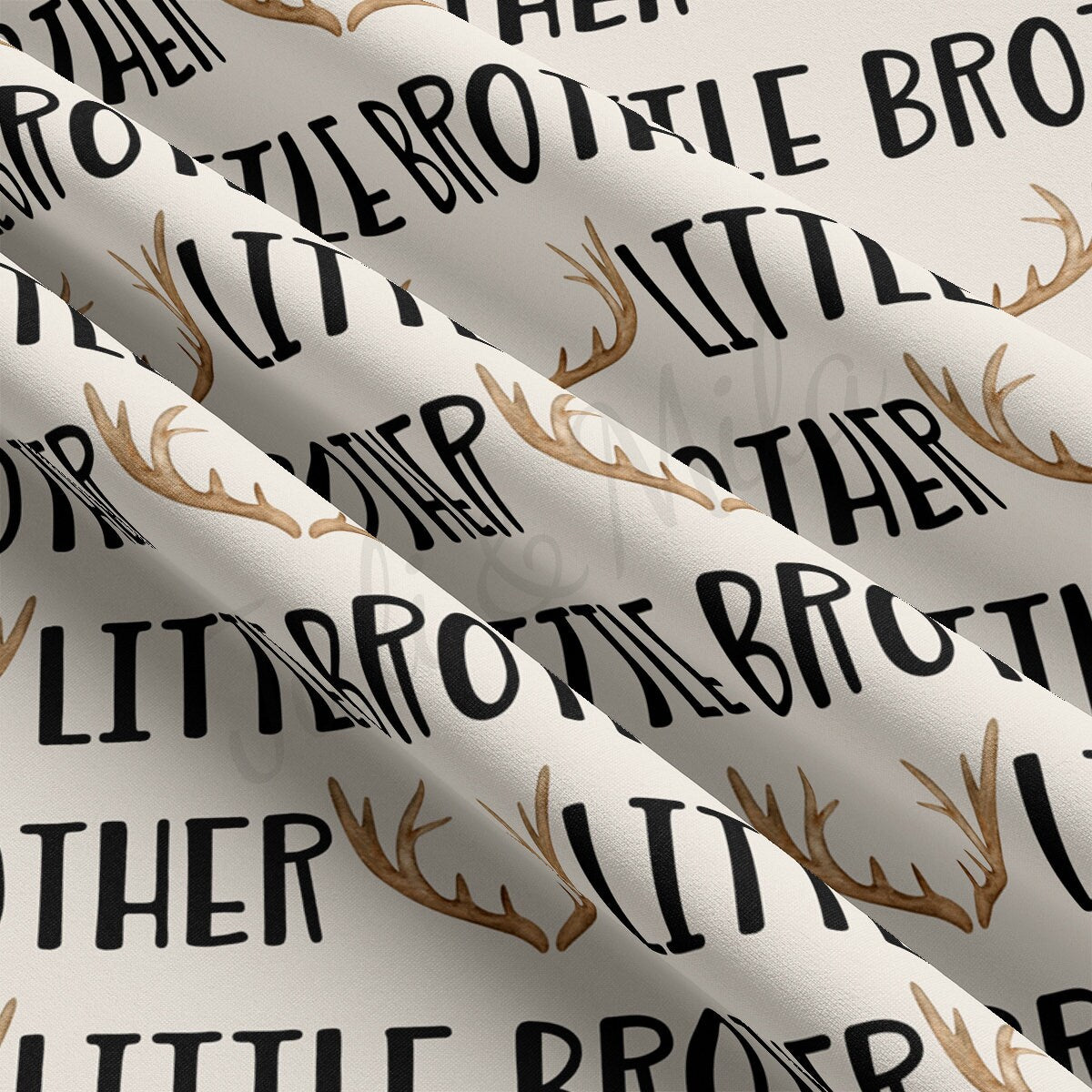 DBP Fabric Double Brushed Polyester DBP2342 Little Brother