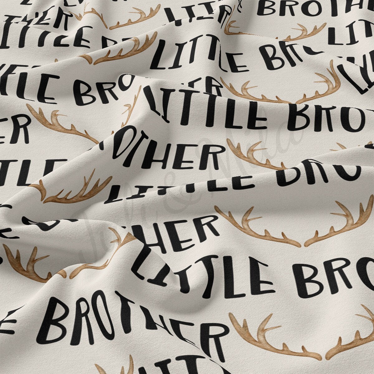 DBP Fabric Double Brushed Polyester DBP2342 Little Brother