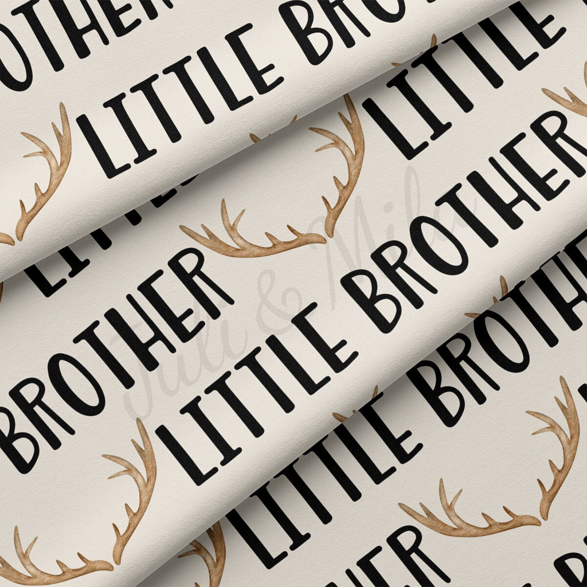 DBP Fabric Double Brushed Polyester DBP2342 Little Brother