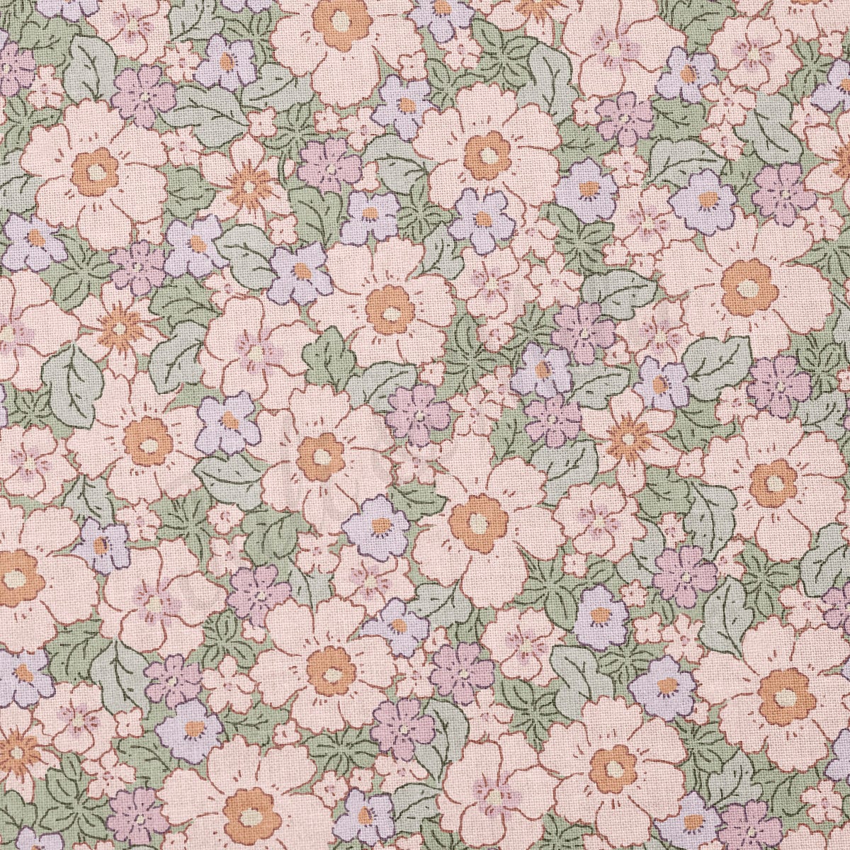 100% Cotton Fabric CTN2444 Floral