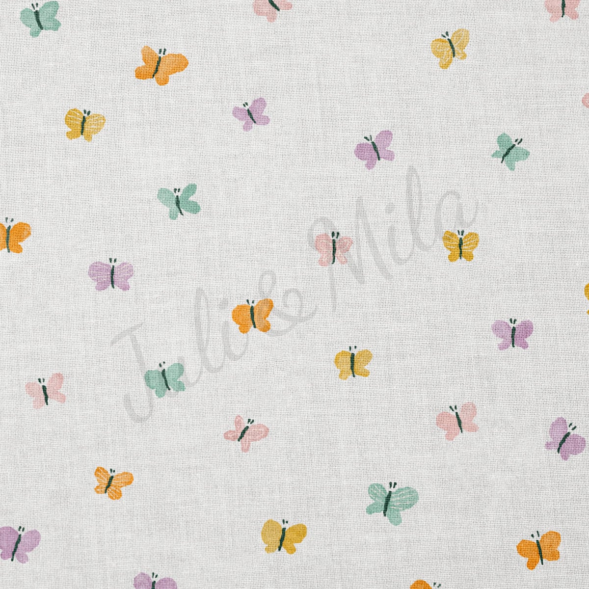 100% Cotton CTN2449 Butterflies