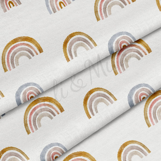 100% Cotton Fabric CTN2463 Rainbow