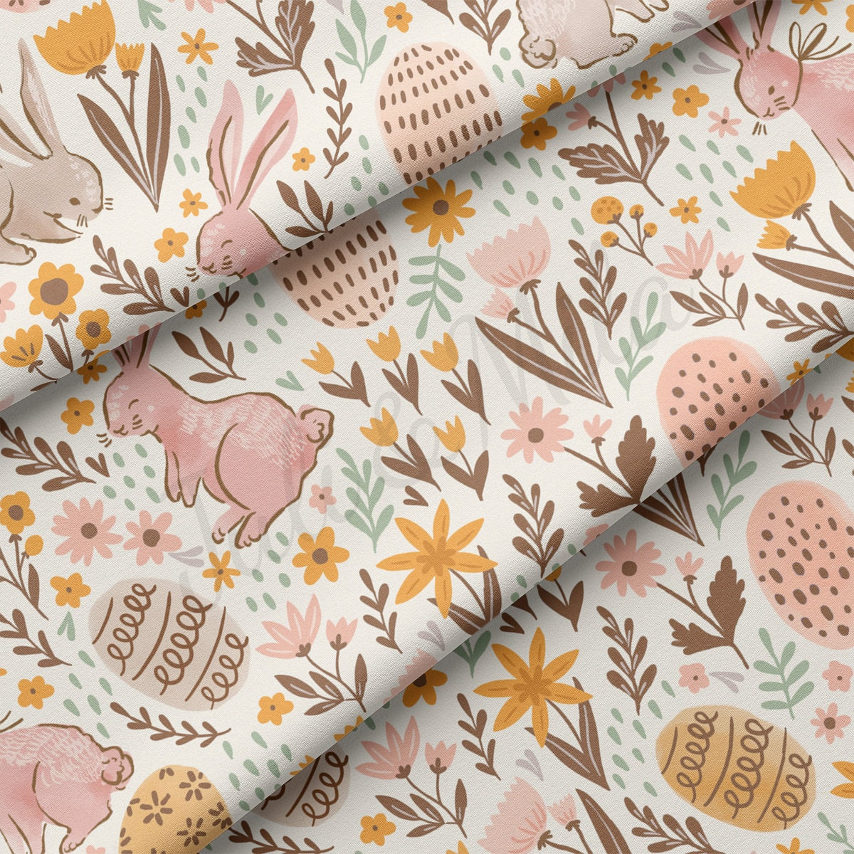 DBP Fabric Double Brushed Polyester DBP2440 Easter