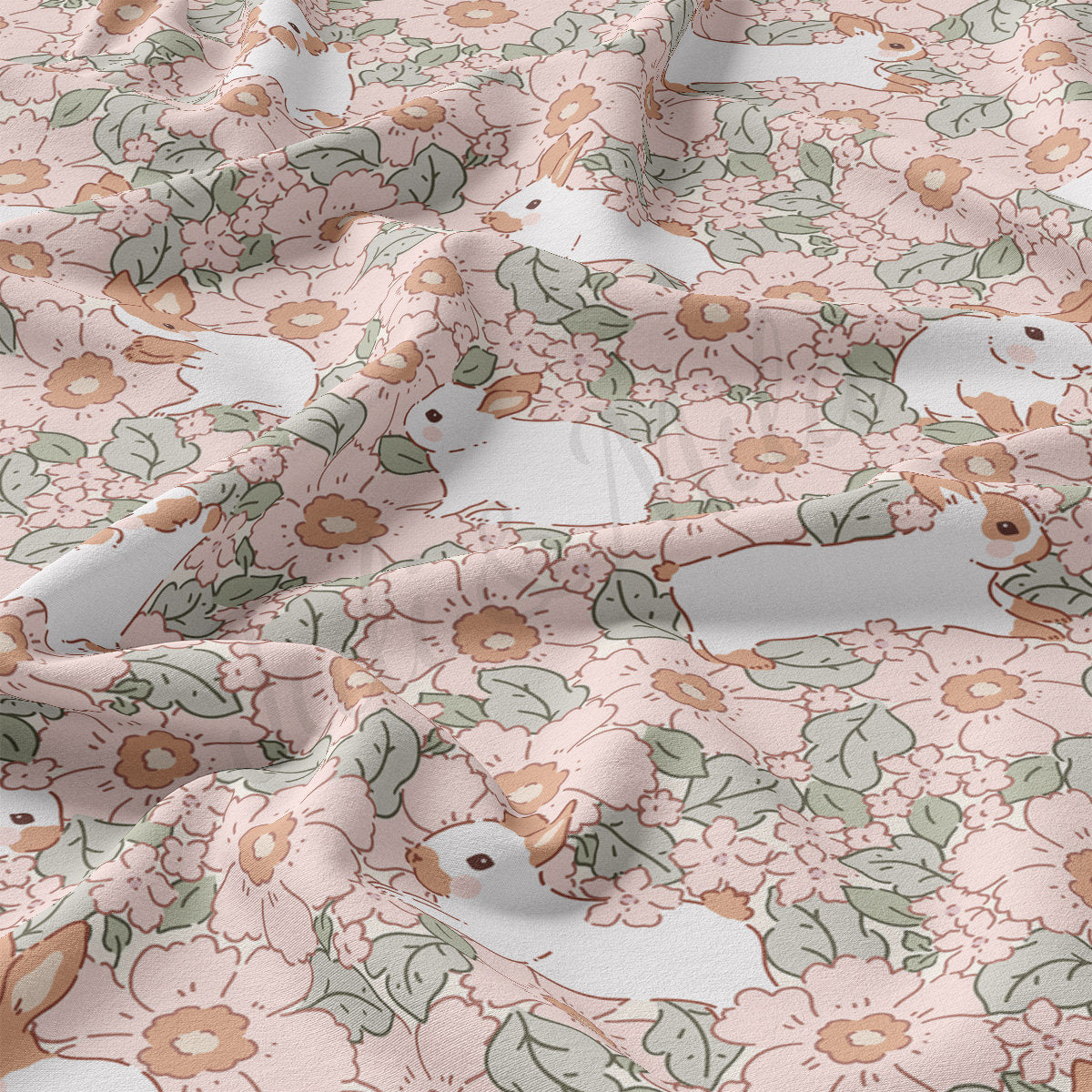 DBP Fabric Double Brushed Polyester DBP2443 Easter