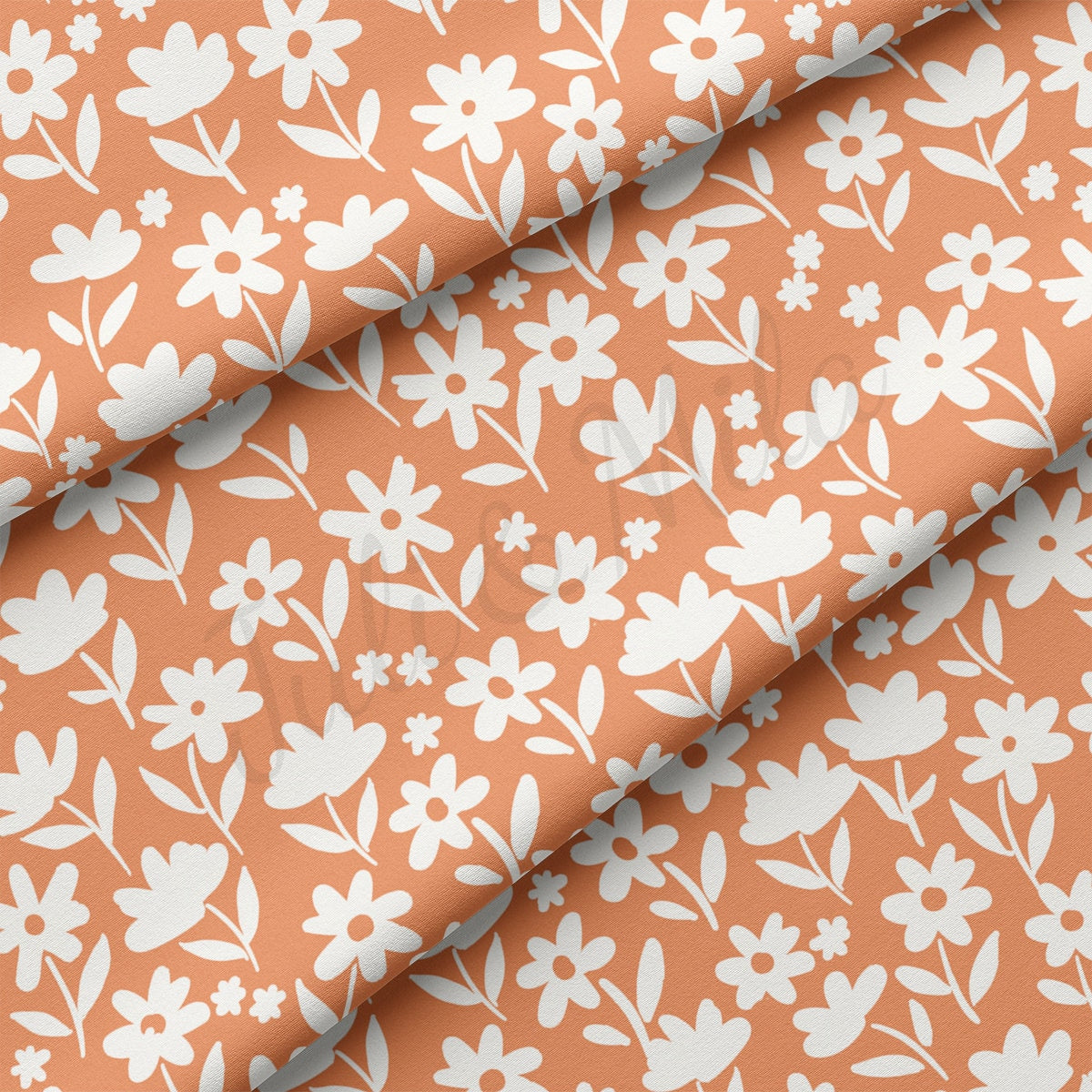 DBP Fabric Double Brushed Polyester DBP2452 Floral