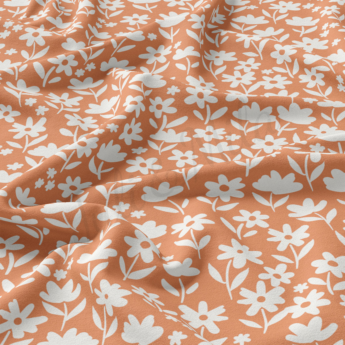 DBP Fabric Double Brushed Polyester DBP2452 Floral