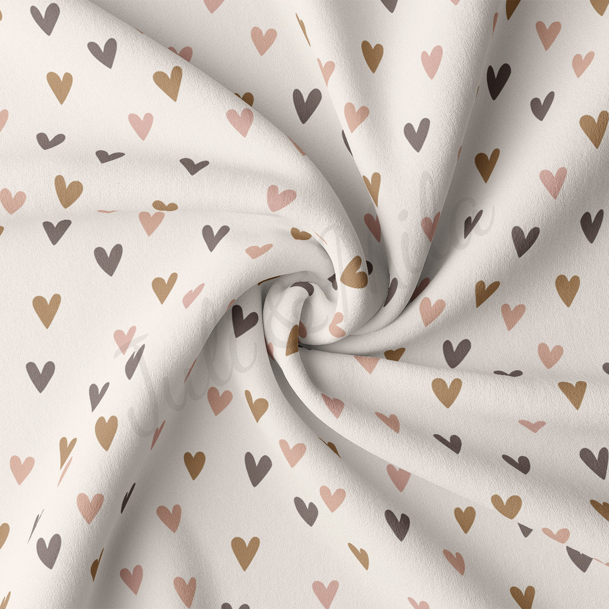 DBP Fabric Double Brushed Polyester DBP2454 Valentine's Day