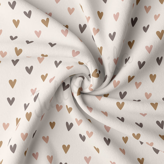 DBP Fabric Double Brushed Polyester DBP2454 Valentine's Day