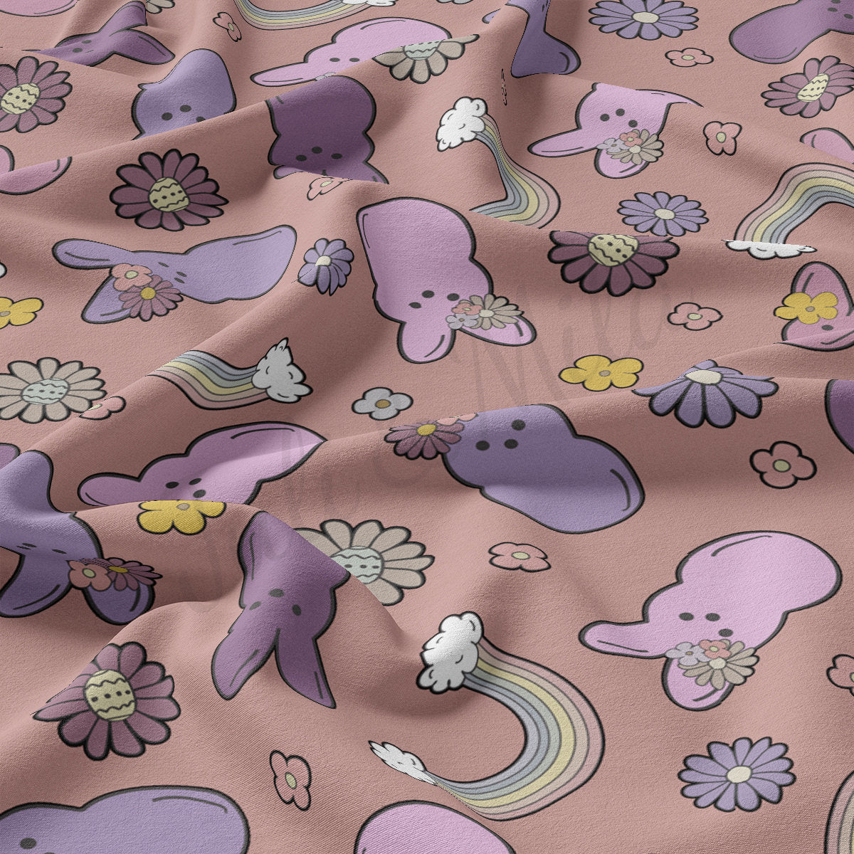 DBP Fabric Double Brushed Polyester DBP2462 Easter