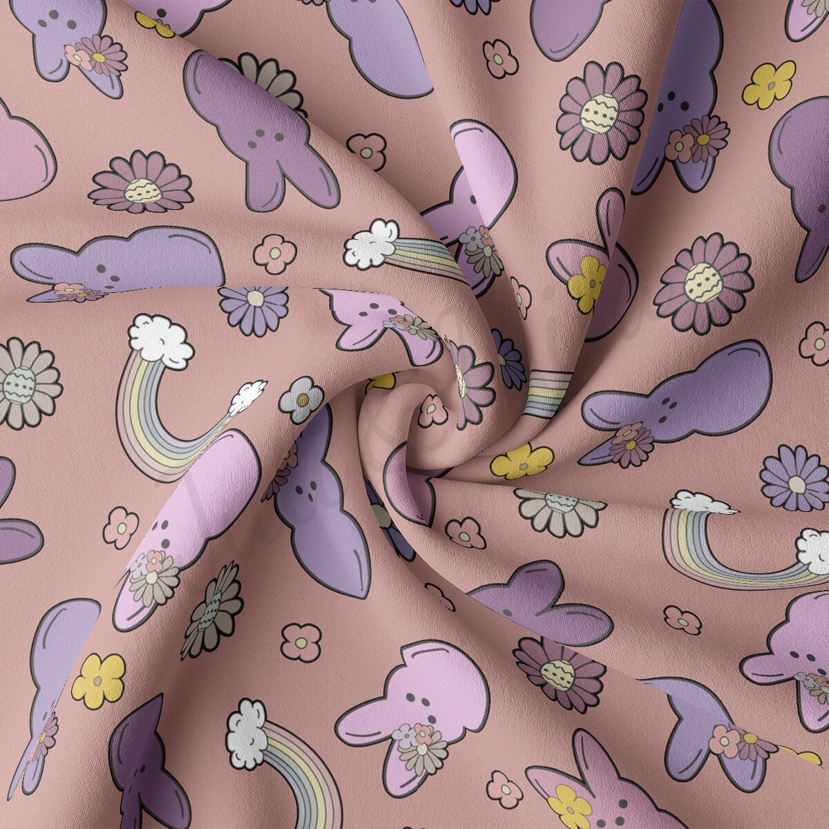 DBP Fabric Double Brushed Polyester DBP2462 Easter