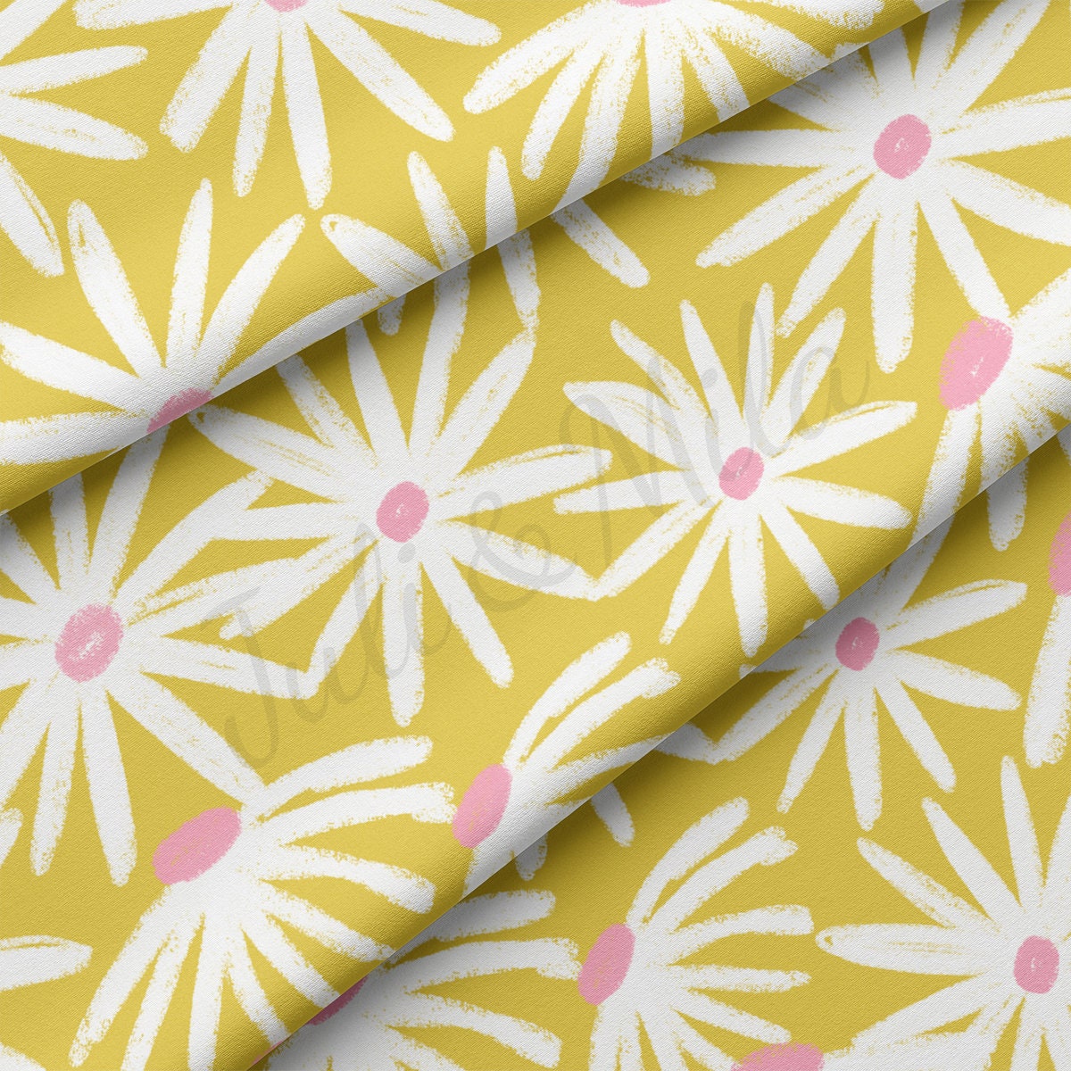 DBP Fabric Double Brushed Polyester DBP2475 Floral