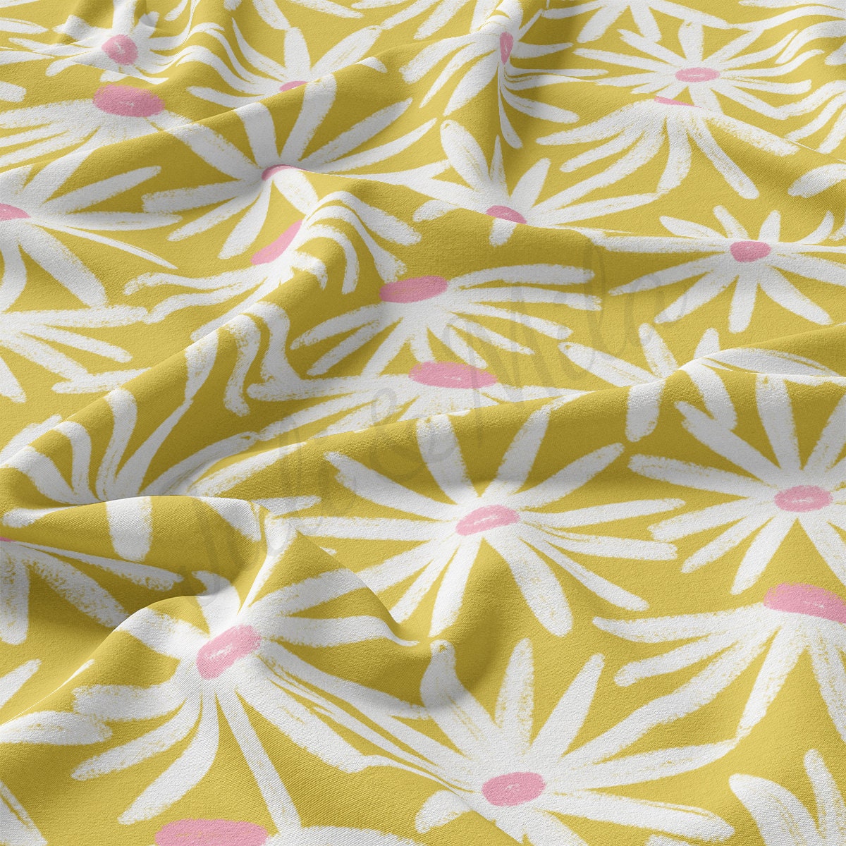 DBP Fabric Double Brushed Polyester DBP2475 Floral