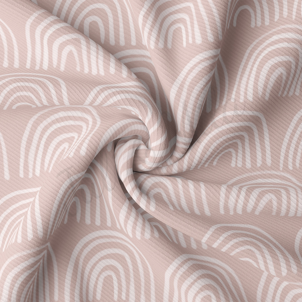 Rib Knit Fabric RBK2421 Rainbow