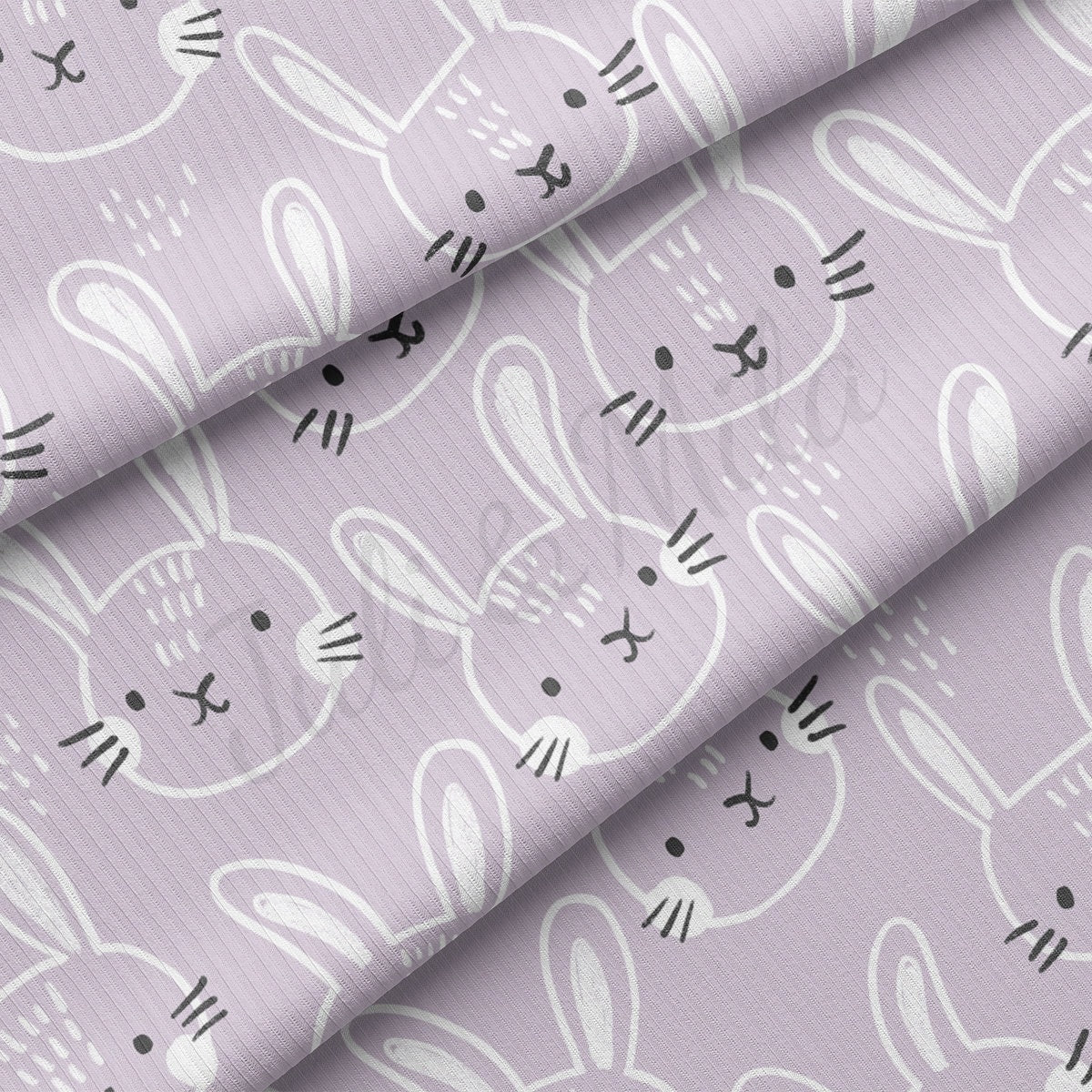 Rib Knit Fabric RBK2431 Easter