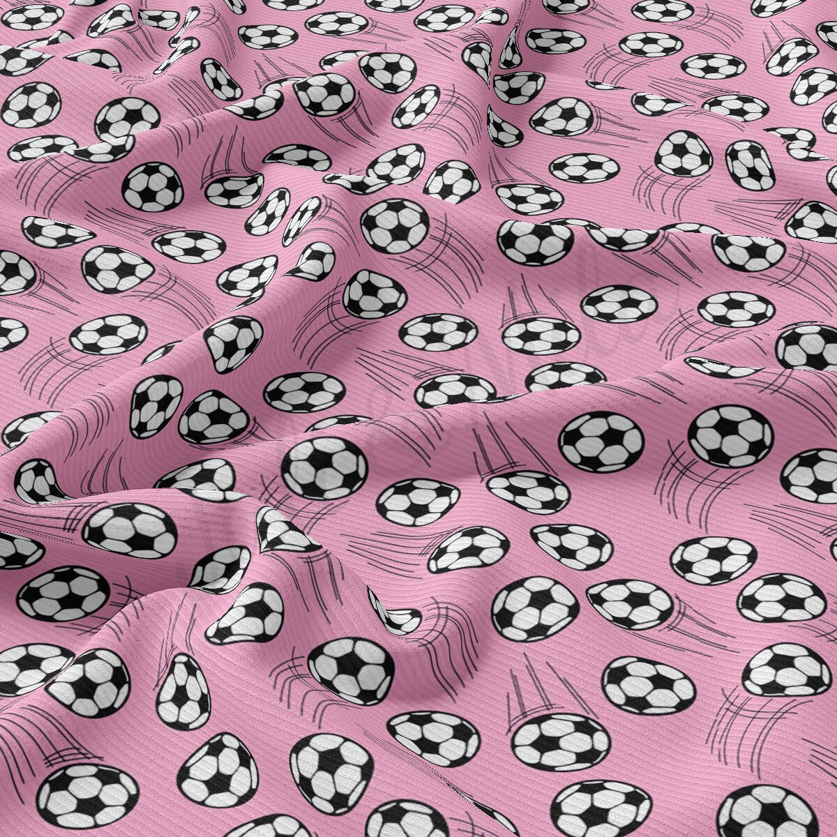 Rib Knit Fabric RBK2464 Soccer