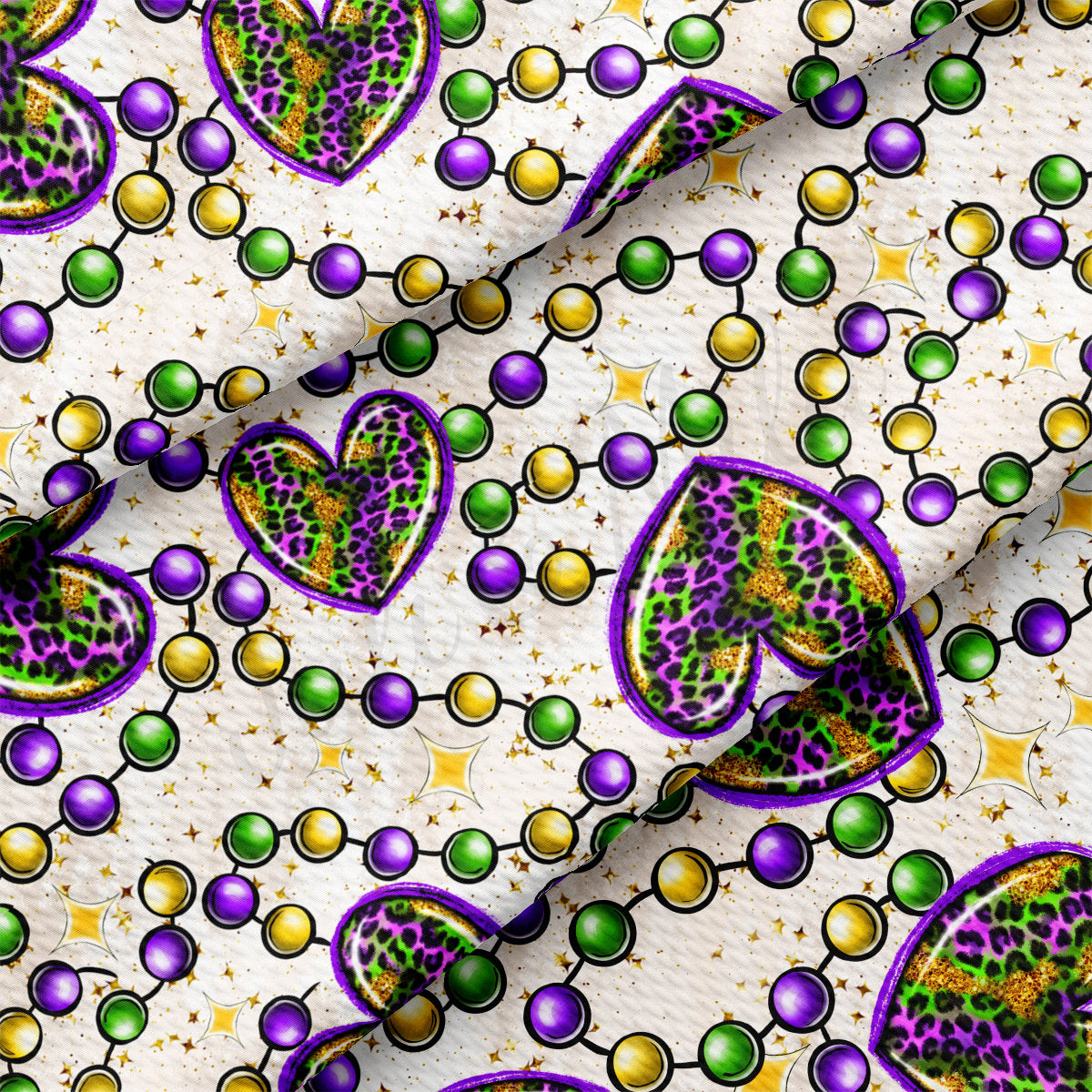 Mardi Gras Bullet Textured Fabric AA2397