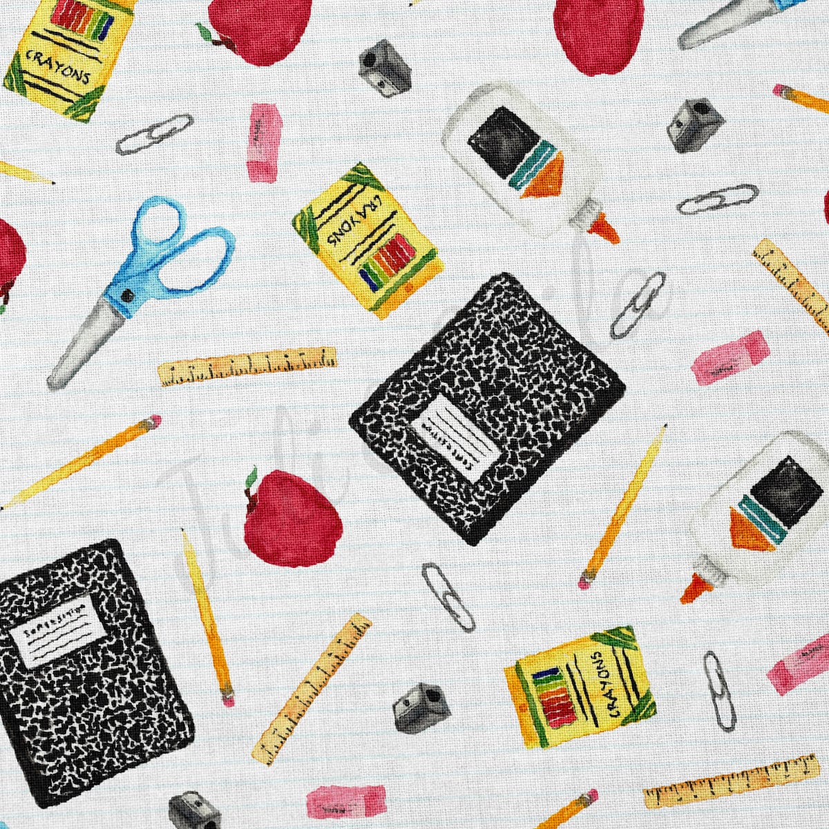 100% Cotton Fabric CTN2367 Back to School