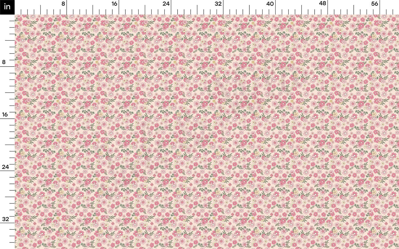 100% Cotton Fabric CTN2387 Floral