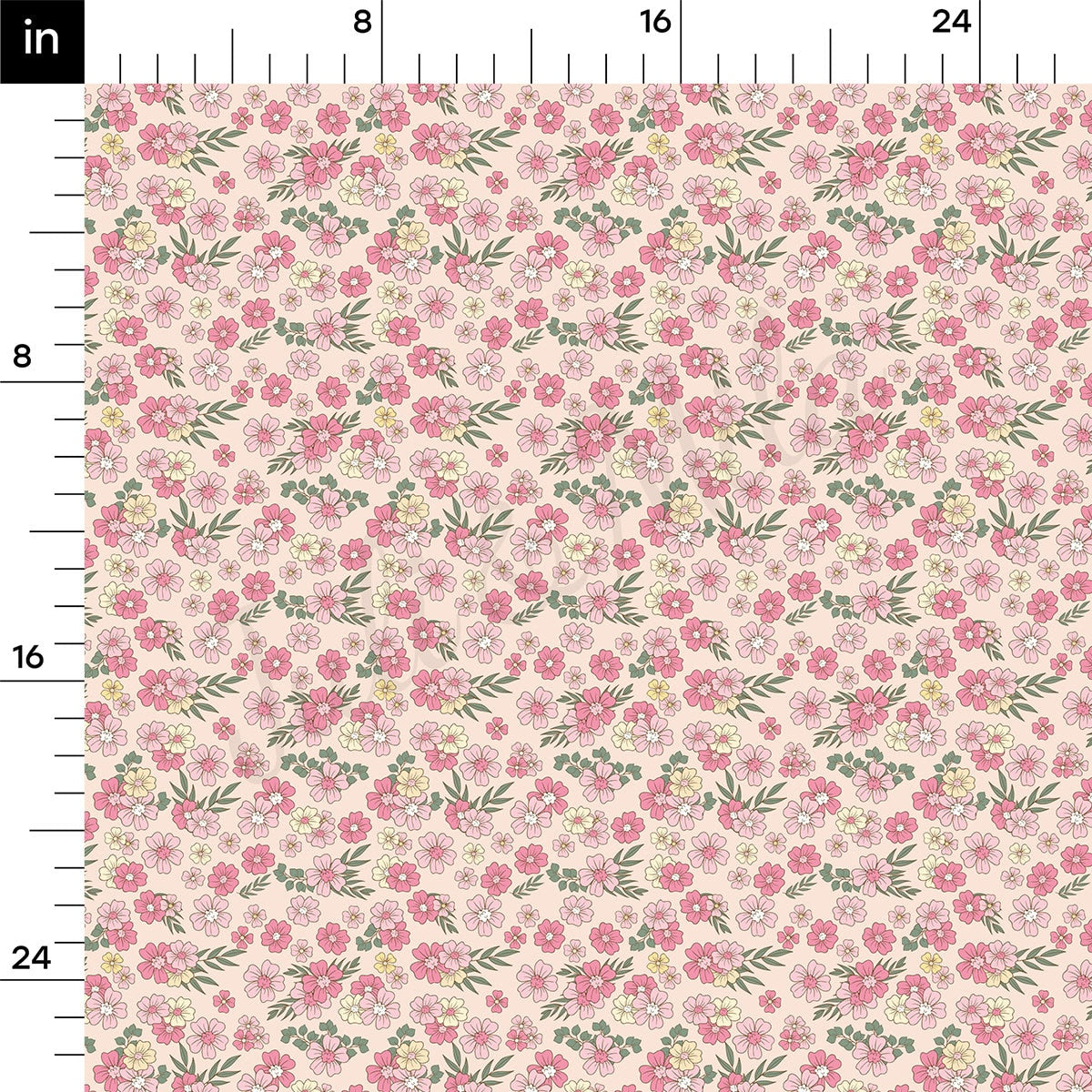 100% Cotton Fabric CTN2387 Floral