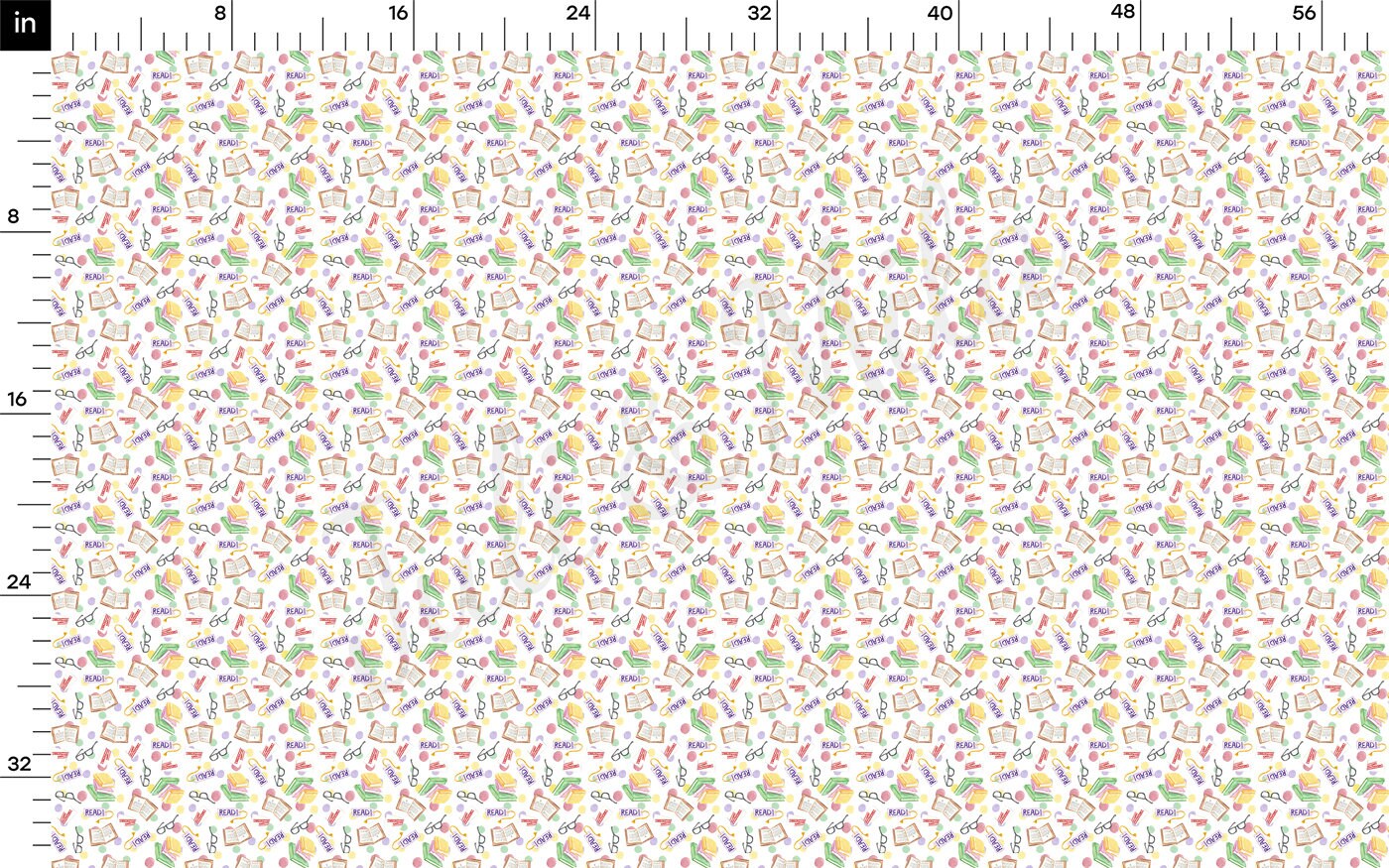 100% Cotton Fabric CTN2411 Back to School