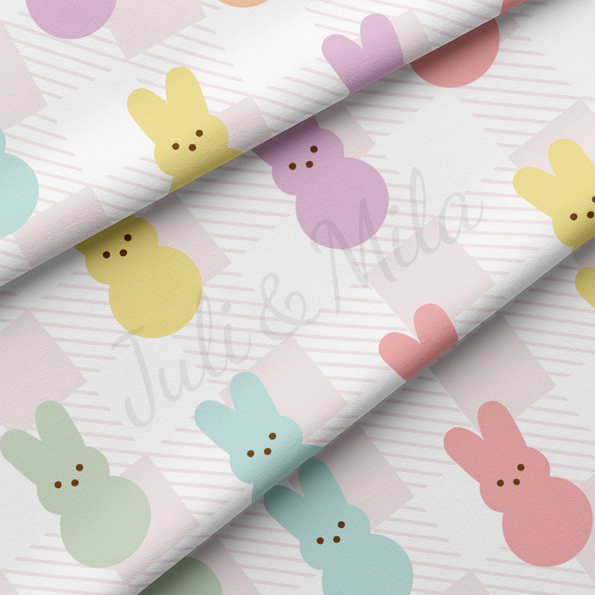 DBP Fabric Double Brushed Polyester DBP2373 Easter