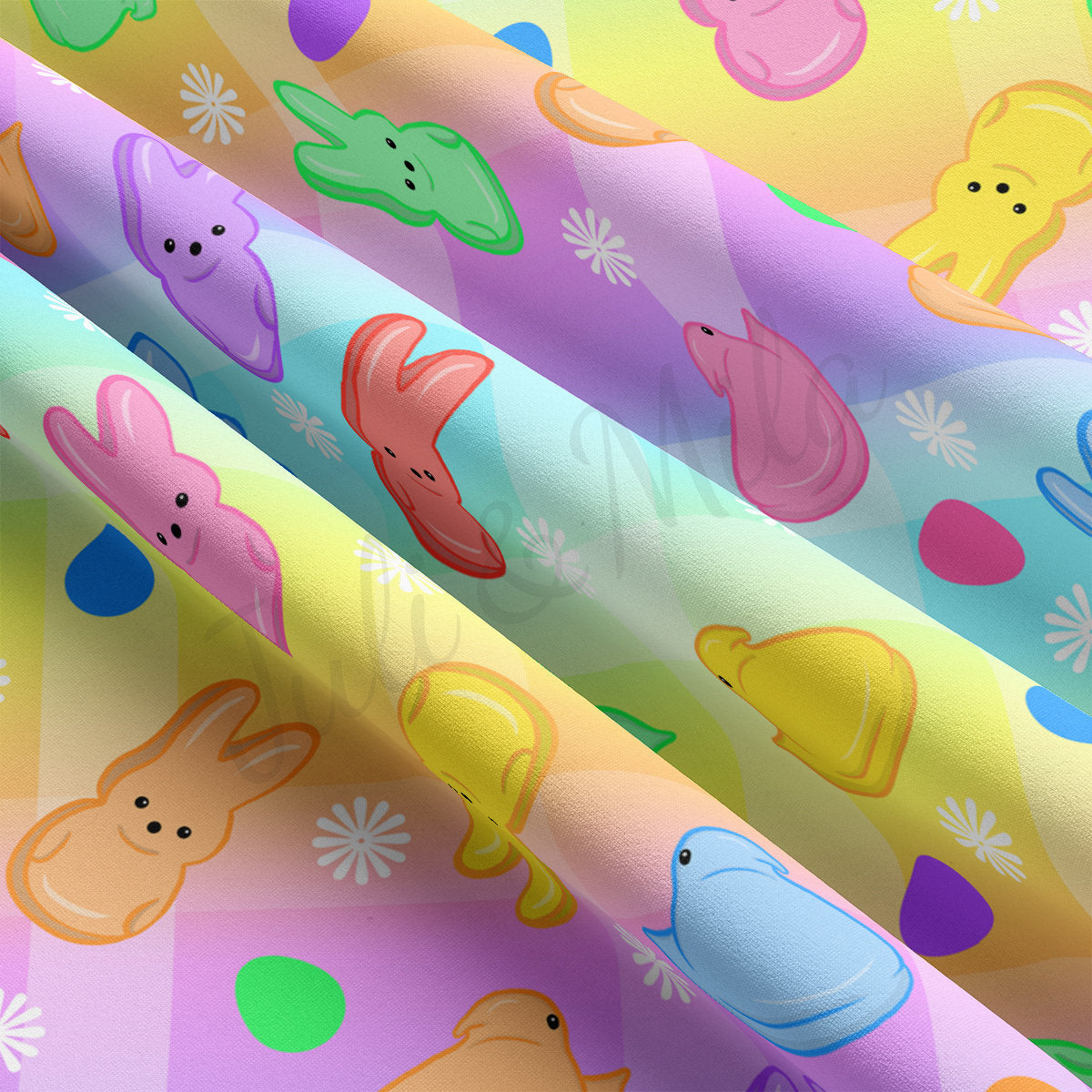 DBP Fabric Double Brushed Polyester DBP2376 Easter