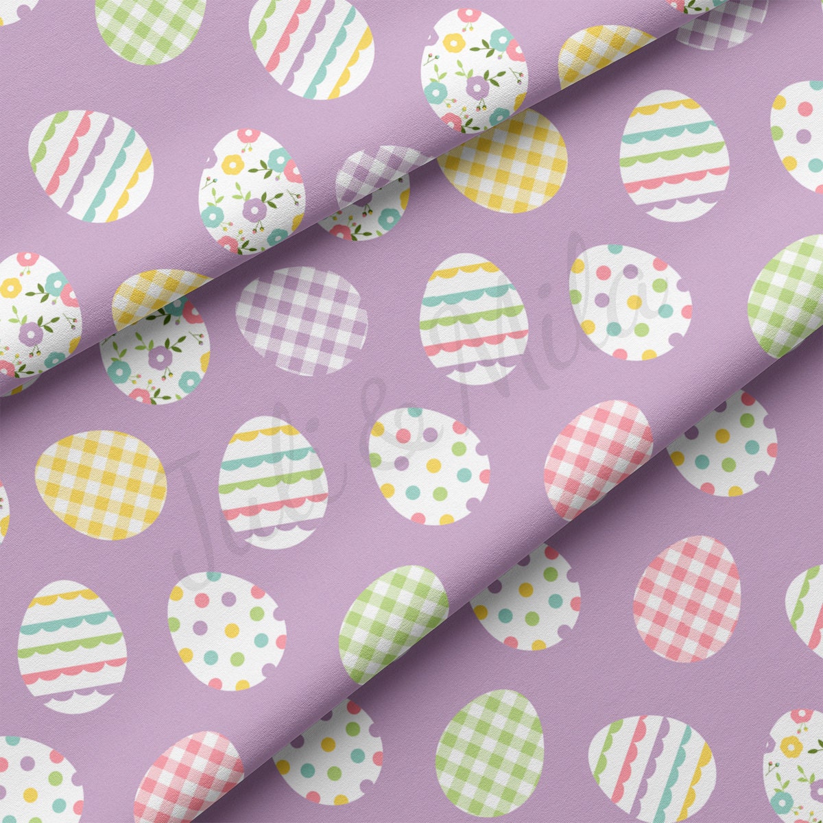 DBP Fabric Double Brushed Polyester DBP2382 Easter