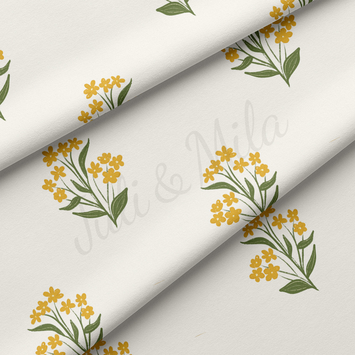 DBP Fabric Double Brushed Polyester DBP2489 Floral