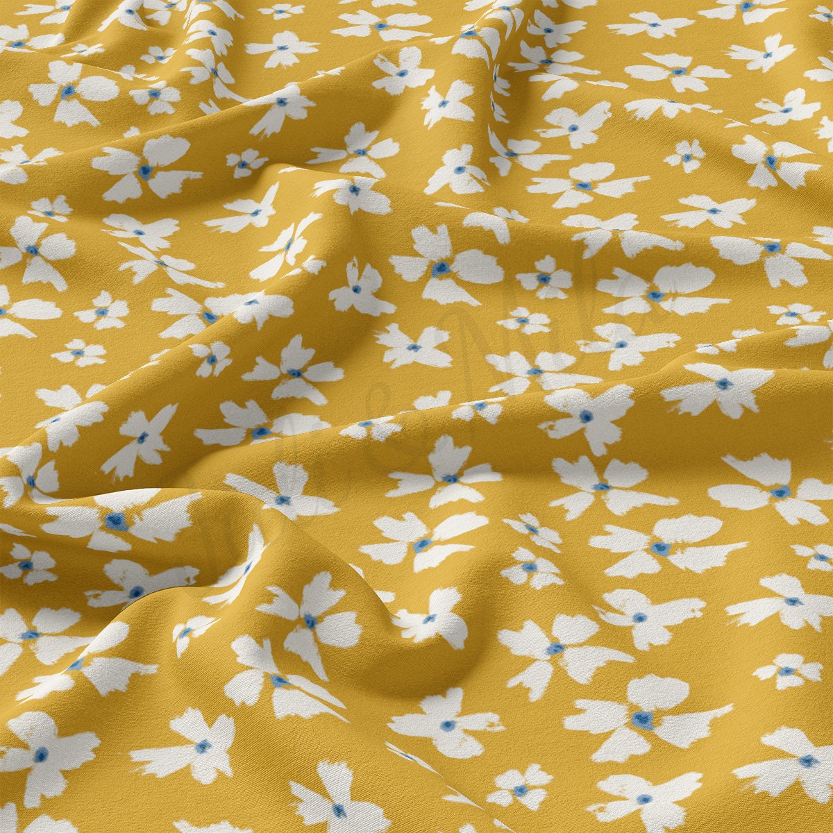 DBP Fabric Double Brushed Polyester DBP2492 Floral