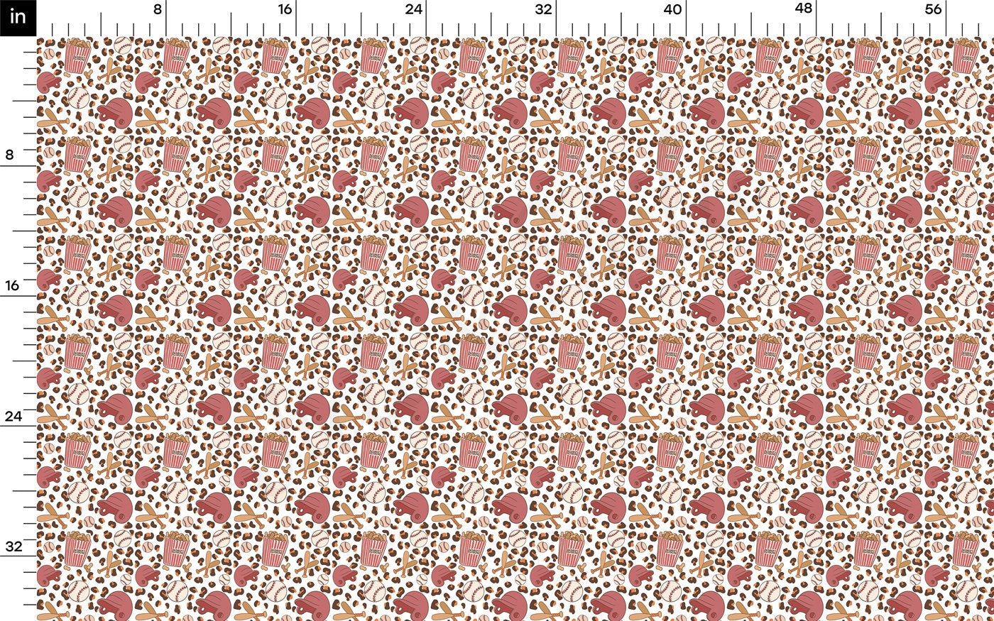 DBP Fabric Double Brushed Polyester DBP2509 Baseball