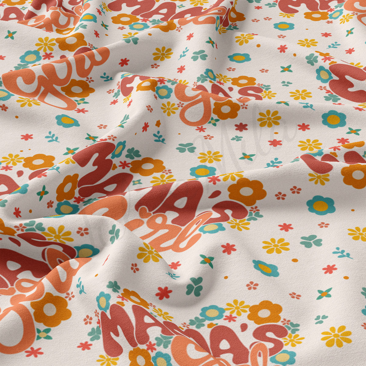 DBP Fabric Double Brushed Polyester DBP2515 Mama's Girl