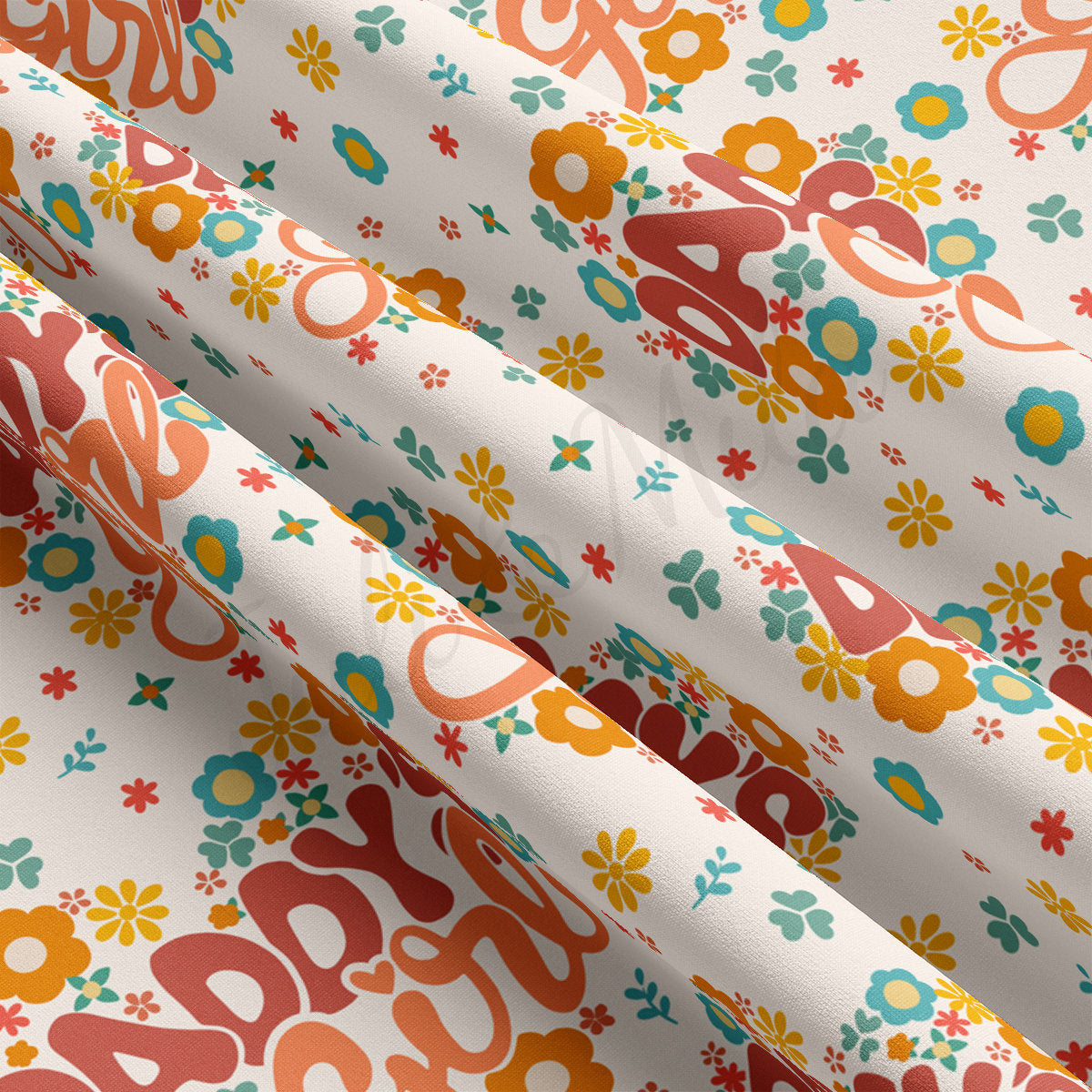 DBP Fabric Double Brushed Polyester DBP2516 Daddy's Girl