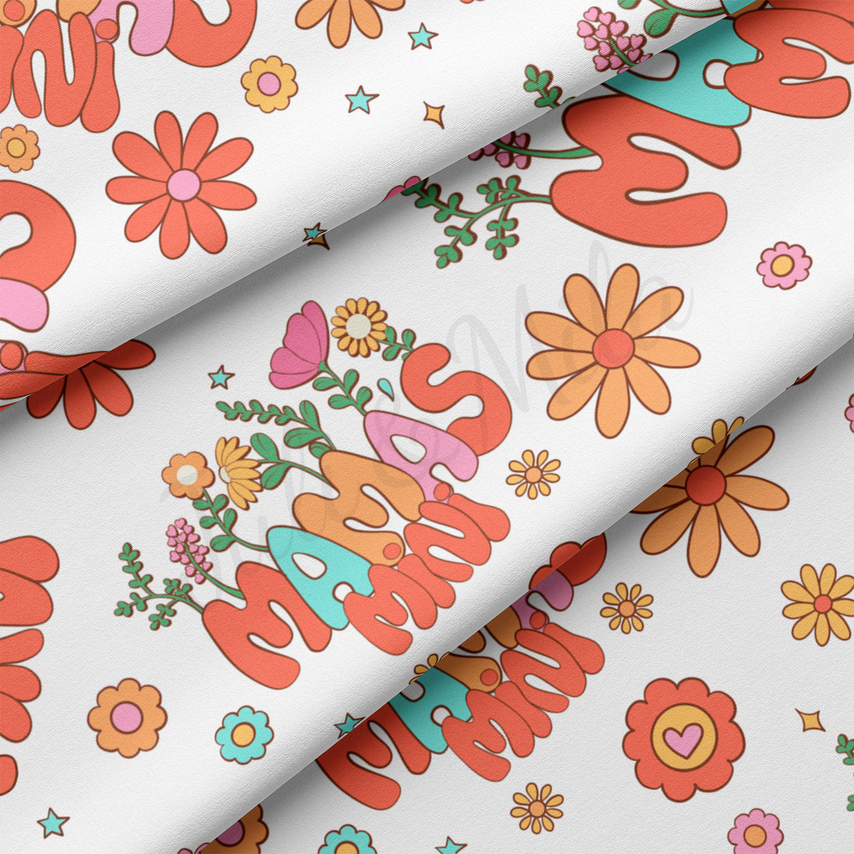 DBP Fabric Double Brushed Polyester DBP2520 Mama's Girl