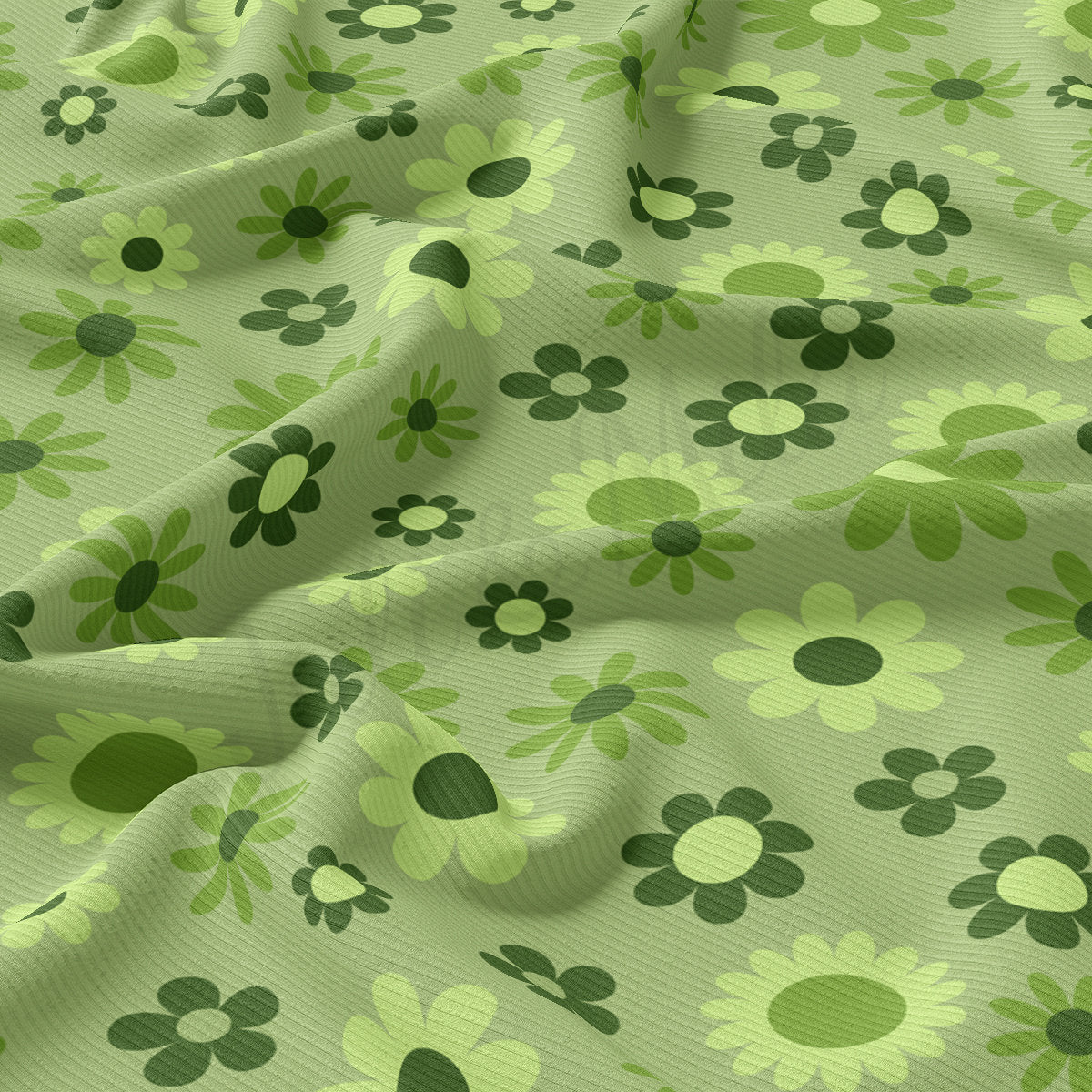 Rib Knit Fabric RBK2502 St. Patrick's Day