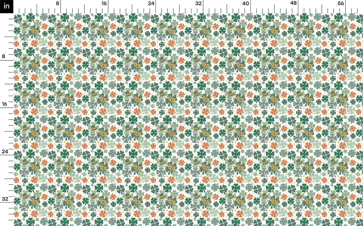 Rib Knit Fabric RBK2506 St. Patrick's Day