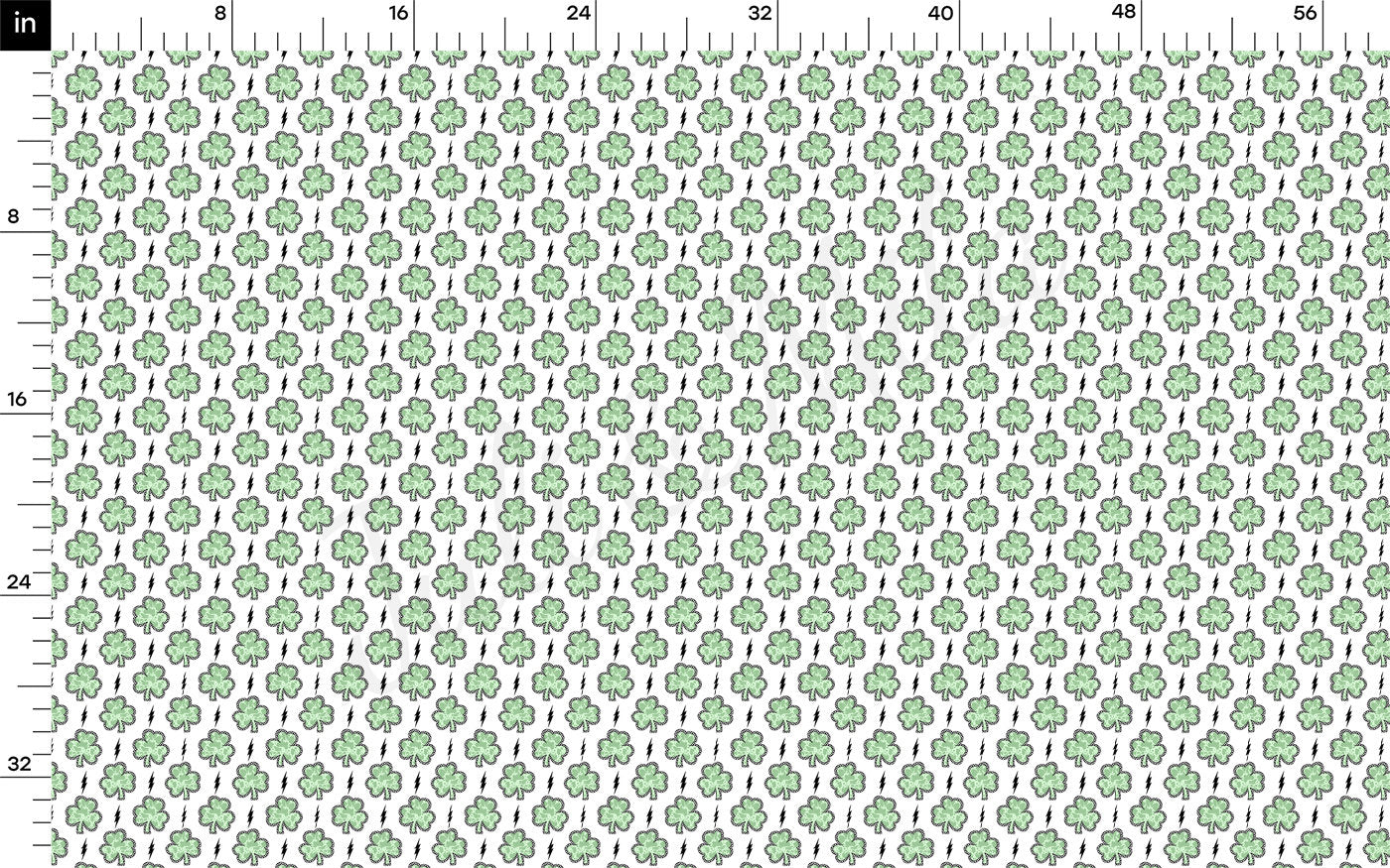 Rib Knit Fabric RBK2507 St. Patrick's Day